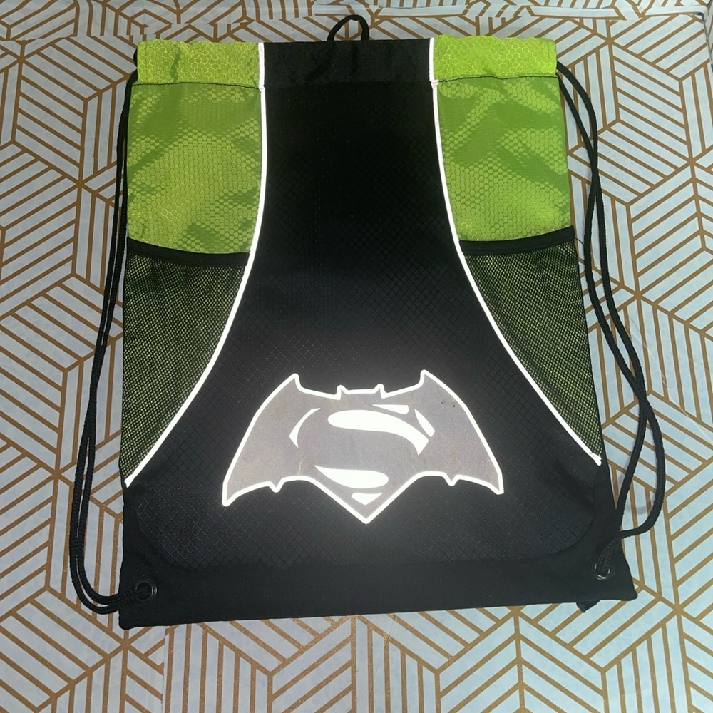 Batman V Superman Drawstring Bag